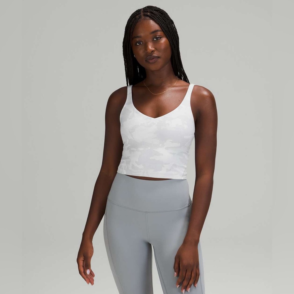 Lululemon Align Tank in Incognito Camo Alpine White Multi